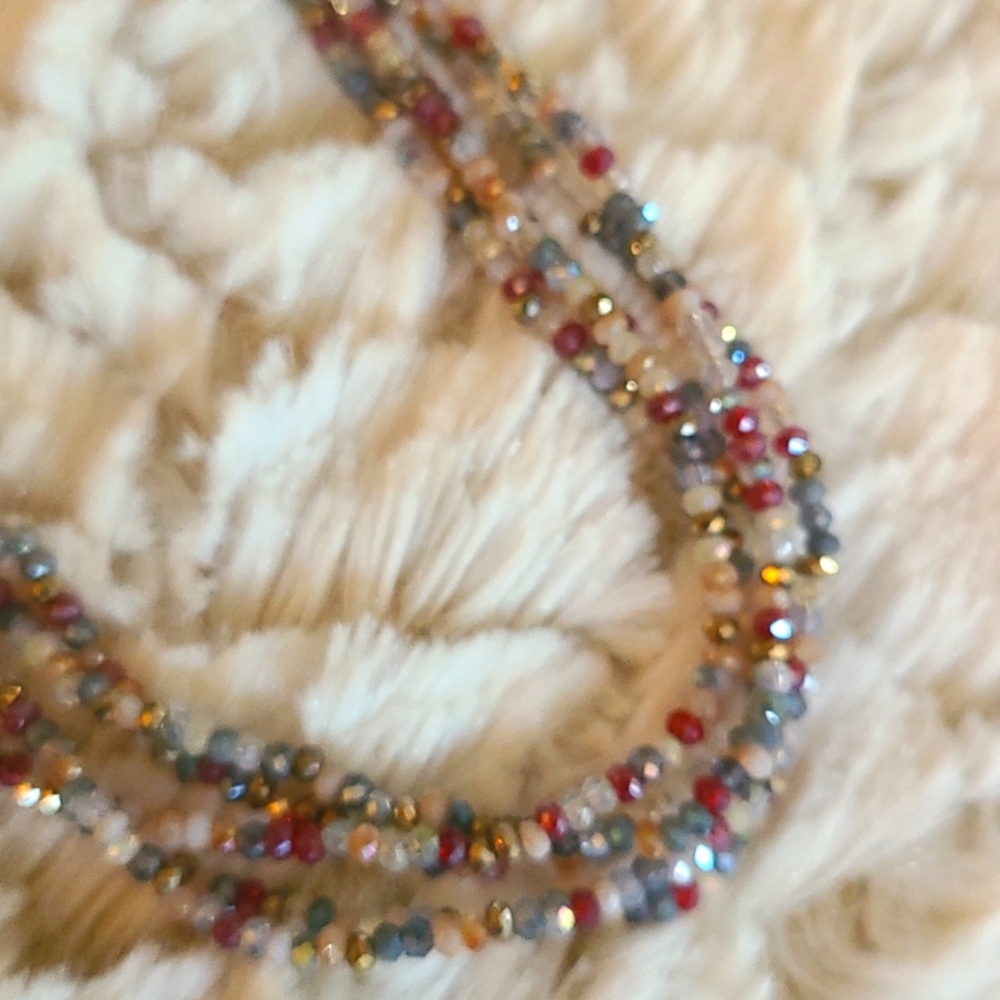 Loft long Beaded necklace - Picture 2 of 4